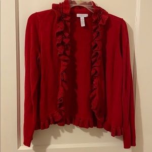 Ruffle sweater